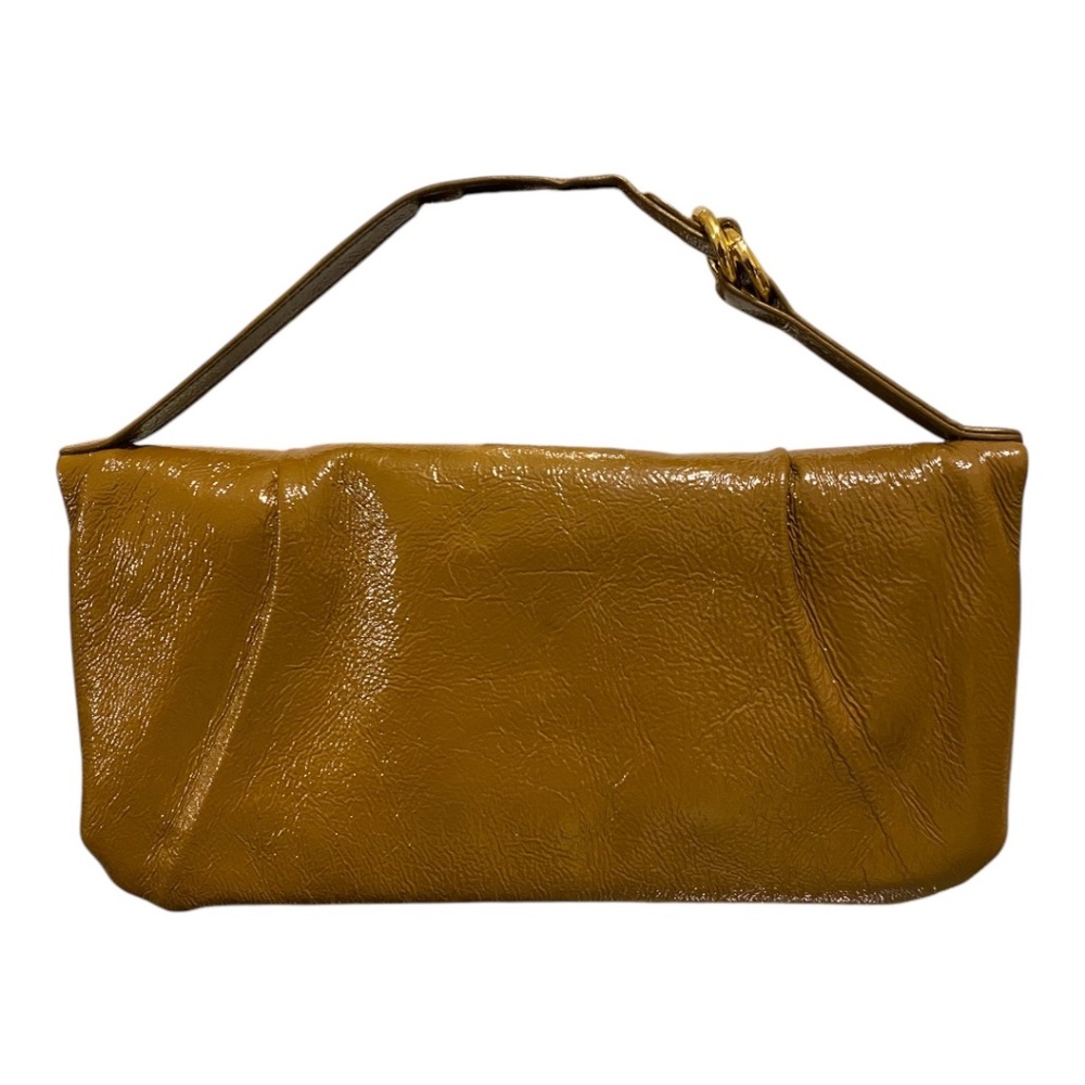 Hobo Patent Leather Zip Around Wallet Clutch
